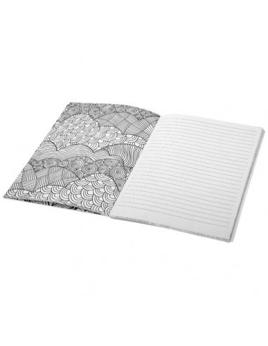 Notebook Doodle cromoterapia - Solido Bianco