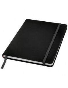 Notebook A5 Spectrum - pagine bianche - Nero