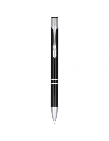 Penna a sfera Alana in alluminio anodizzato - Nero