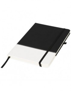 Block-Notes A5 colorato Two-tone - Nero