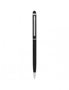 Penna a sfera in alluminio Joyce - Nero