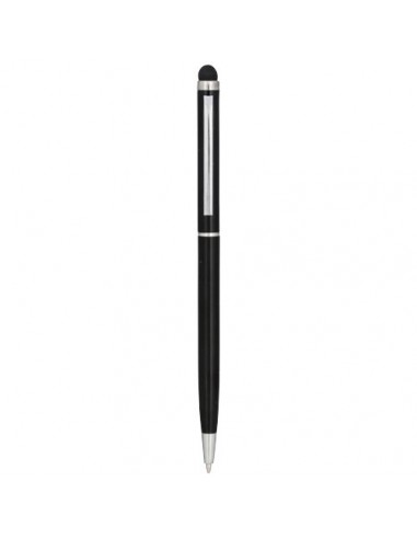 Penna a sfera in alluminio Joyce - Nero