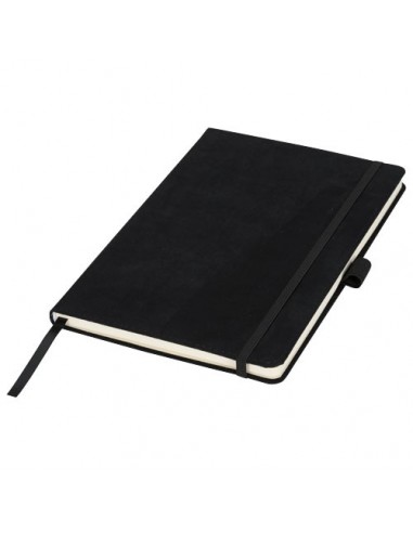 Block-Notes A5 in camoscio - Nero