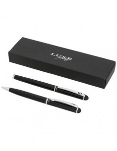 Set regalo con penna a sfera - Nero
