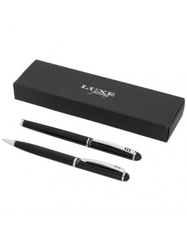Set regalo con penna a sfera - Nero