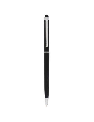 Penna a sfera in ABS con stylus Valeria - Nero
