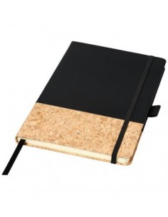 Block-notes in TPU e sughero A5 Evora - Nero