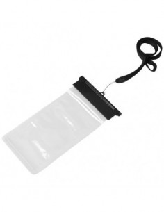 Custodia per cellulari touch screen impermeabile Splash - Nero