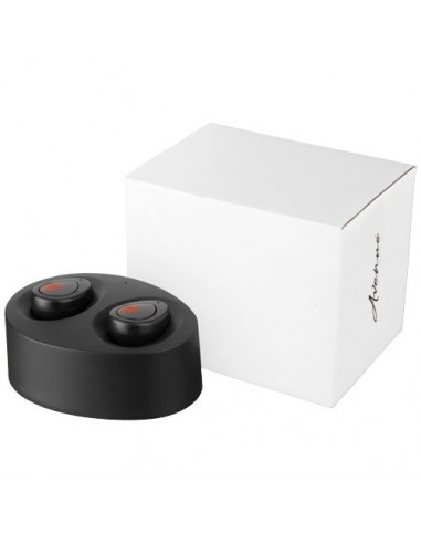 Auricolari wireless True con custodia di ricarica - Nero