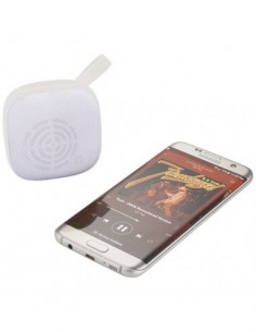 Speaker Bluetooth® portatile in tessuto - Solido Bianco
