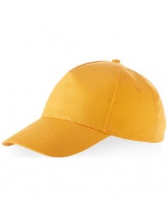 Cappellino 5 pannelli Memphis - Arancio