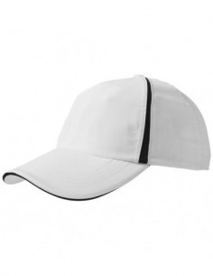 Cappellino 6 pannelli Momentum - Solido Bianco