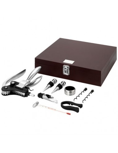 Set vino 9 pezzi Executive - Marrone