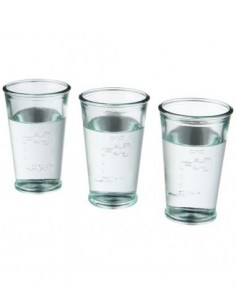 3 bicchieri da acqua - Trasparente