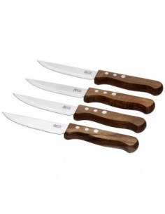 4 coltelli da bistecca Jumbo - Legno