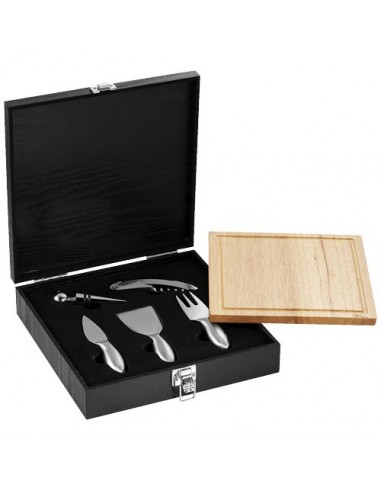 Set vino e formaggio Mino - Nero