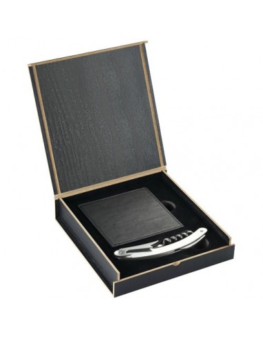 Set sottobicchieri 4 pezzi - Nero