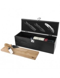 Set vino e formaggio Mino - Legno