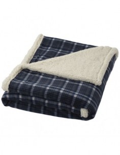 Coperta plaid in tessuto sherpa Joan - Blue