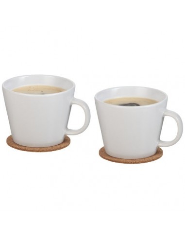Set tazza Hartley 2 pezzi - Solido Bianco