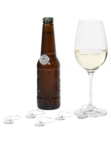 Targhetta per drink - Argento