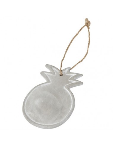 Ornamento stagionale a forma di ananas - Grigio