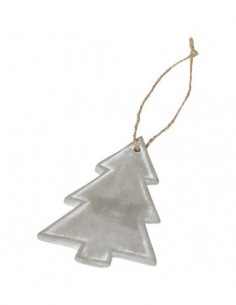 Ornamento stagionale per albero di Natale - Grigio