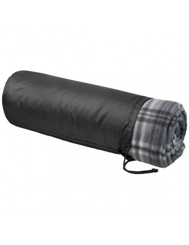Coperta plaid scozzese - Nero