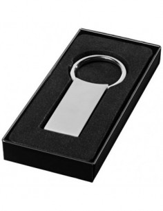 Porta chiavi rettangolare - Argento