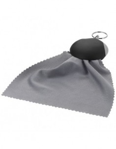 Portachiavi con panno - Nero