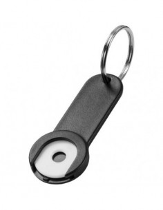 Portachiavi/portamoneta Shoppy - Nero