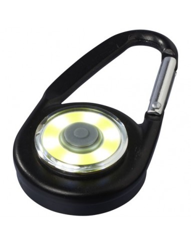 Torcia con moschettone  Eye - Nero