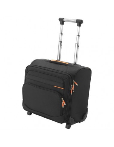 Trolley con ruote Orange line - Nero