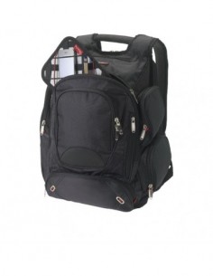 Zaino portacomputer 17" Checkpoint Friendly Proton - Nero
