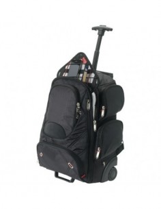 Zaino trolley portacomputer 17" Checkpoint friendly Proton - Nero