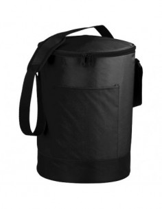 Borsa termica a cilindro per eventi Bucco - Nero