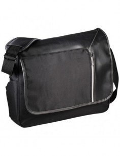 Borsa messenger RFID portacomputer 15.6" Vault - Nero