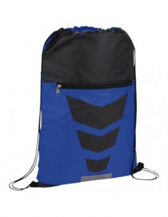 Sacca sportiva con coulisse Courtside - Royal Blu