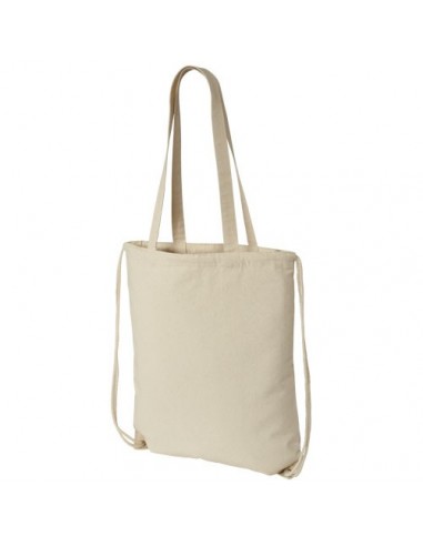 Sacca con coulisse in cotone Eliza - Naturale