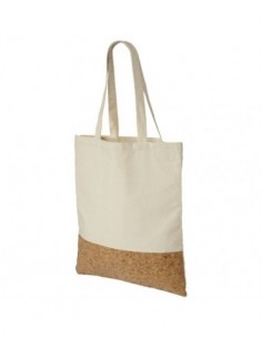 Shopper in cotone e sughero - Naturale