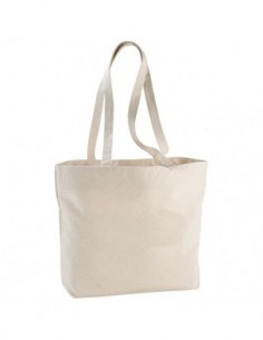 Shopper Ningbo con zip - Naturale