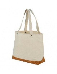Borsa per shopping Napa da 406 g/m² in cotone e sughero - Naturale