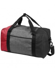 Borsone 19" con colori a contrasto Three-way - Rosso