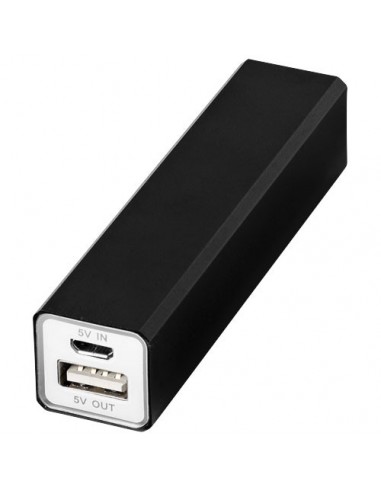 Powerbank in alluminio 2.200 mAh Volt - Nero