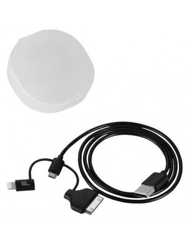 Cavo 3 in 1 con certificazione MFI - Nero