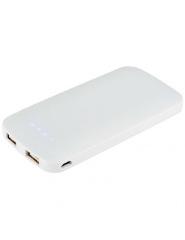 Powerbank PB-4000 Slim Dual - Solido Bianco