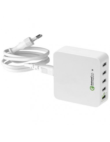 Adattatore AC da parete Quick Charge 2.0 - Solido Bianco