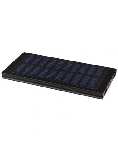 Caricabatterie portatile solare 8.000 mAh Stellar - Nero