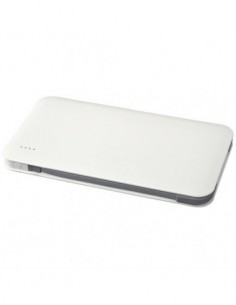 Powerbank Spectro con cavo MFi 2-in-1 - Solido Bianco