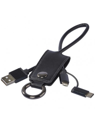 Cavo di ricarica 3-in-1 Posch - Nero